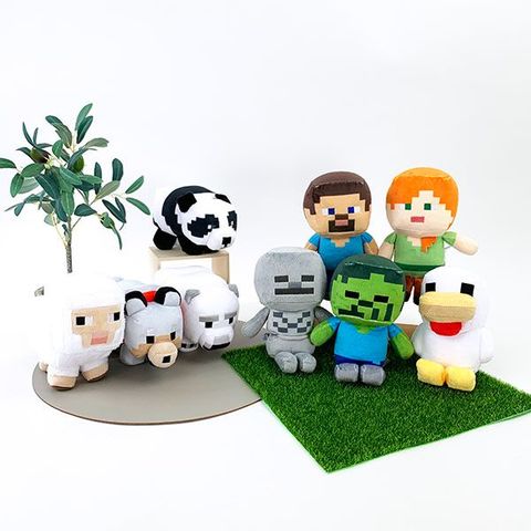 dショッピング |マインクラフト ぬいぐるみ ゾンビ インテリア