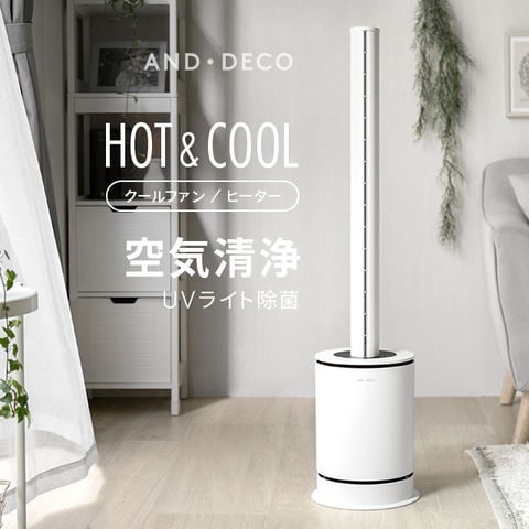 dショッピング |【1年保証】 冷暖タイプ タワーファン セラミック