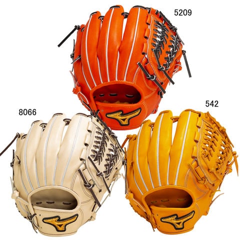 634 ミズノプロ 型抜群 即戦力 硬式 オールラウンド 左投げ 硬式