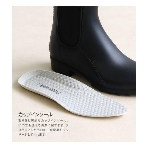 dショッピング |レインブーツ レディース ショート サイドゴア 防水 雨