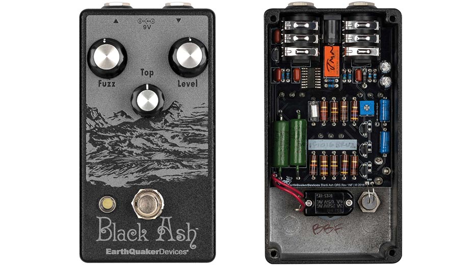 EarthQuaker Black Ash Endangered Fuzz Limited-Edition