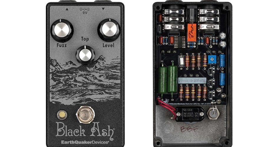 EarthQuaker Black Ash Endangered Fuzz Limited-Edition