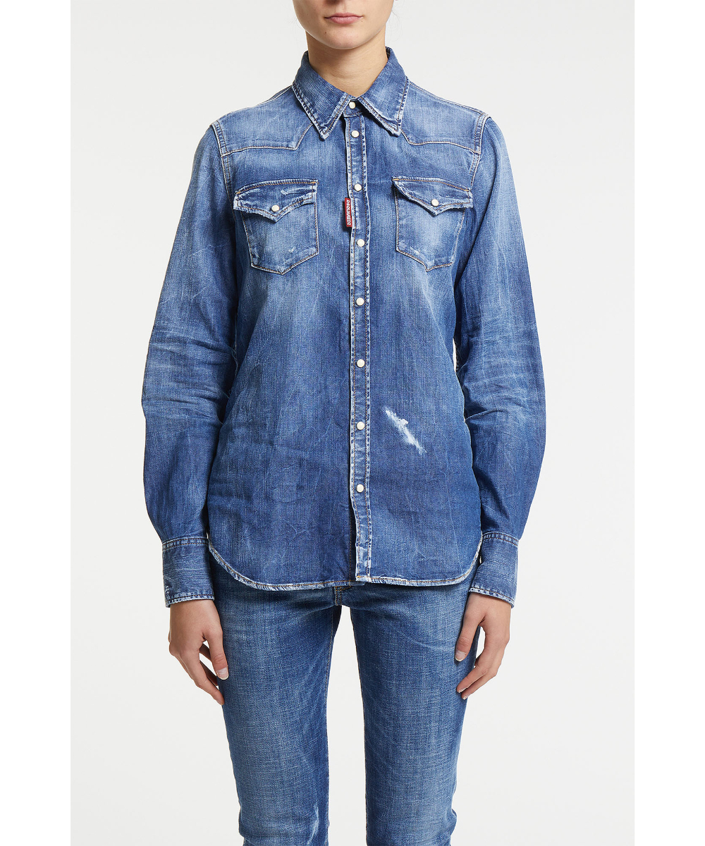 DSQUARED2/ディースクエアード_Women通販 | Classic Western Shirt