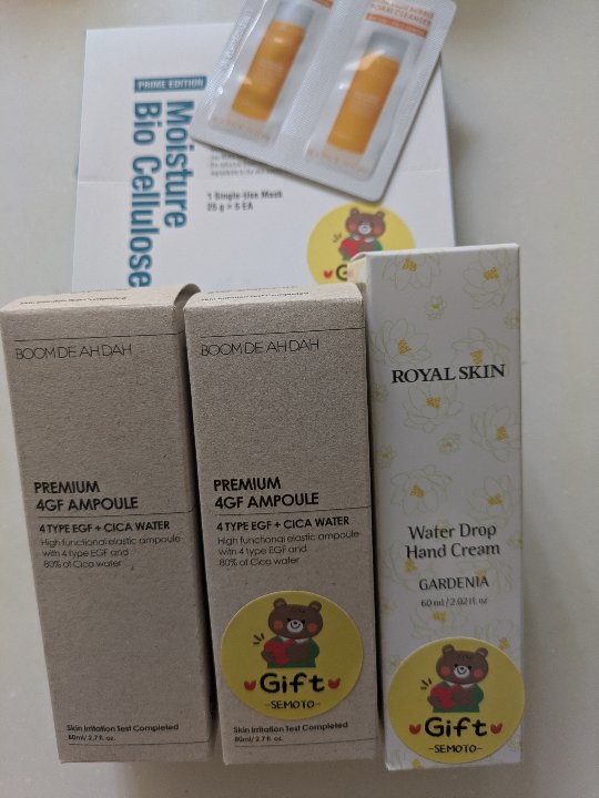 Qoo10] BOOM DE AH DAH プレミアム4gfアンプル80ml（明るい