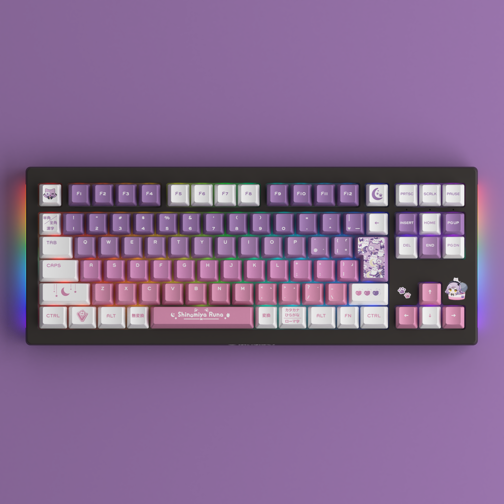 紫宮るなEdition キーボードぶいすぽっ！Vtuber