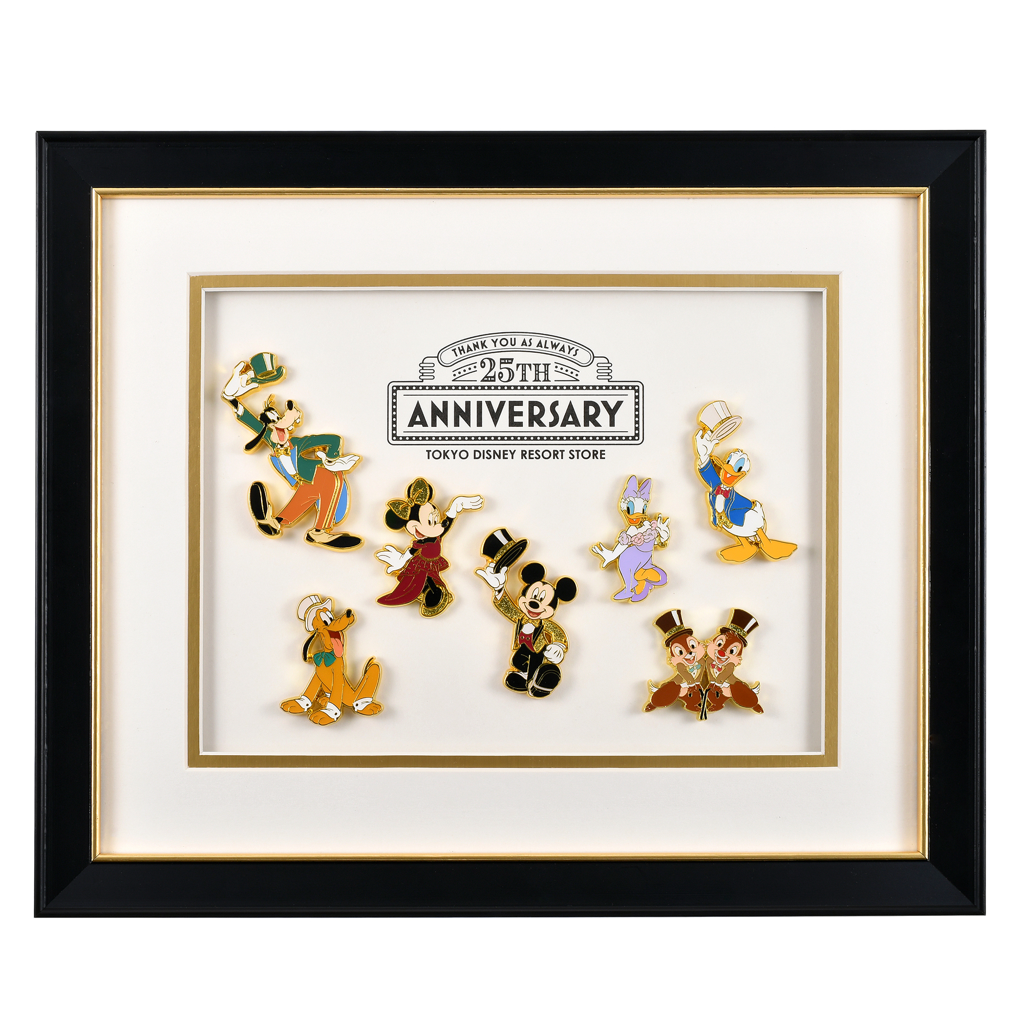 ディズニーストア 25周年 アートパネル ポイント景品 Disney