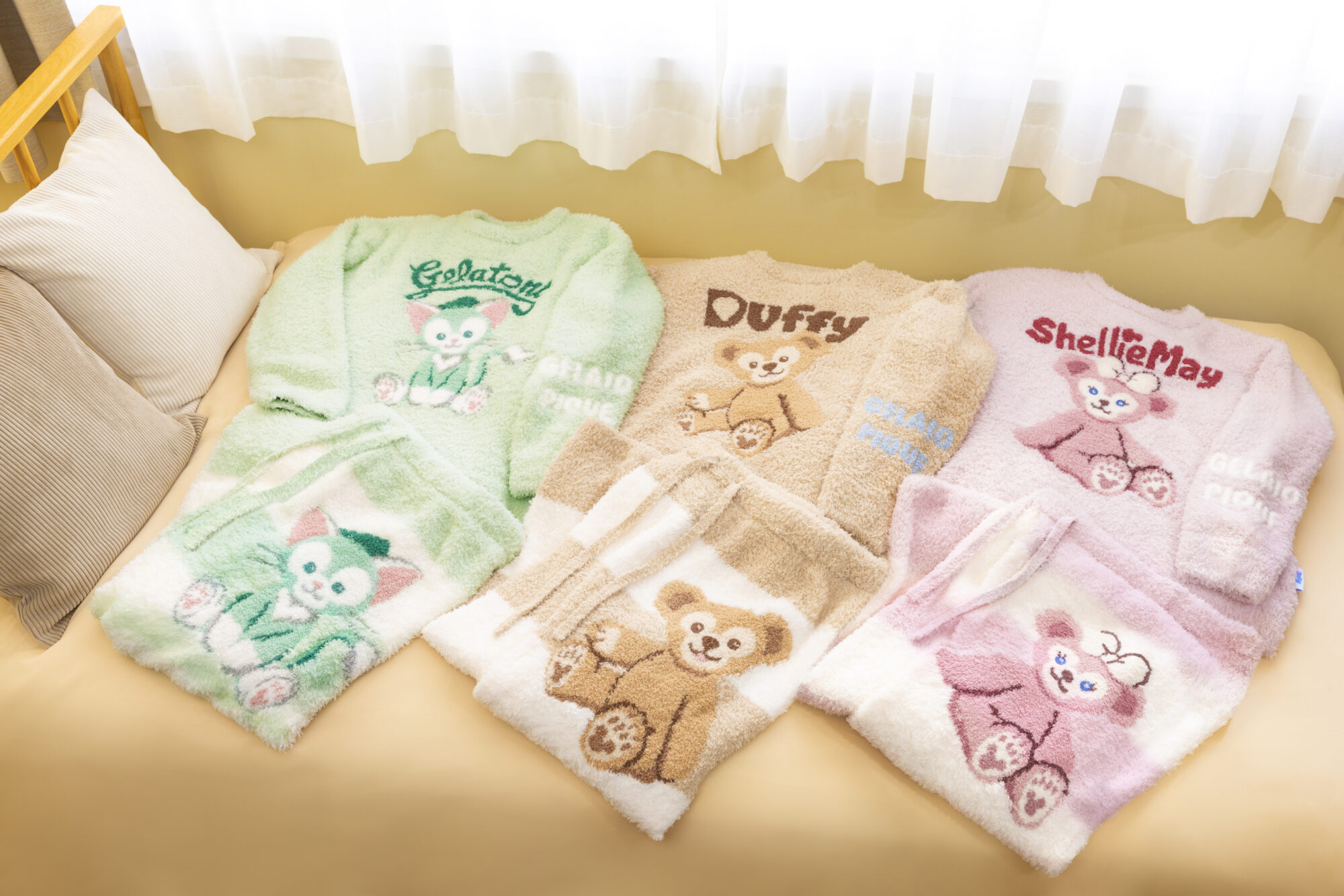 ダッフィー＆フレンズがデザインされた「gelato pique」プロデュースの