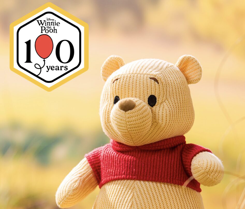 2026年は「くまのプーさん」100周年 記念ロゴが登場