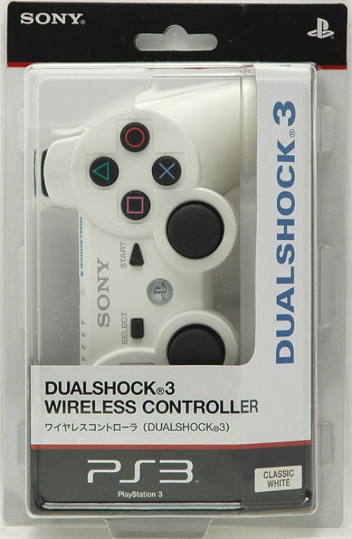 ソニー/ワイヤレスコントローラDUALSHOCK3 クラシック・ホワイト【買取