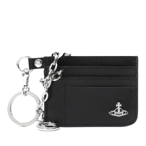 Vivienne Westwood Card Holder Flat Chain in Black – DPUS Designer