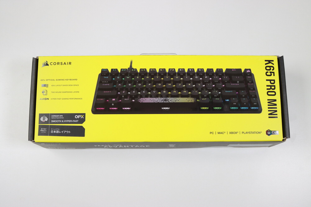 Corsair K65 Pro Mini RGB 65% レビュー – DPQP