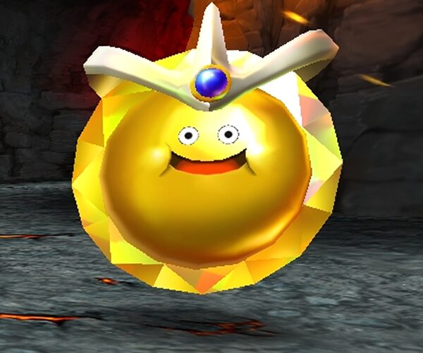 ゴールデンスライム】（ごーるでんすらいむ / Gem slime） ▻ ドラクエ