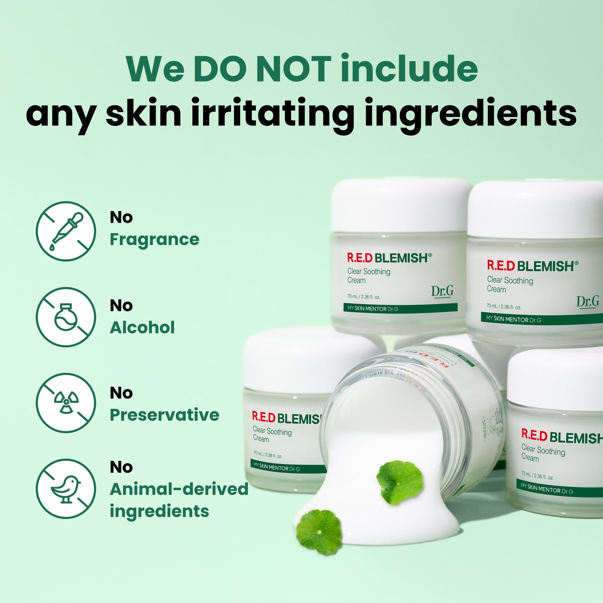 NEW] R.E.D BLEMISH CLEAR SOOTHING CREAM LIMITED SET (70ML +30ML