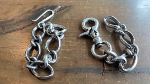 ケルト＆コブラのウォレットチェーンやブレスレットの修理と値段