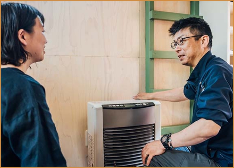 T1376専用サンポット 暖房機 ストーブ FFR-7022KF 2021年製 長府（旧