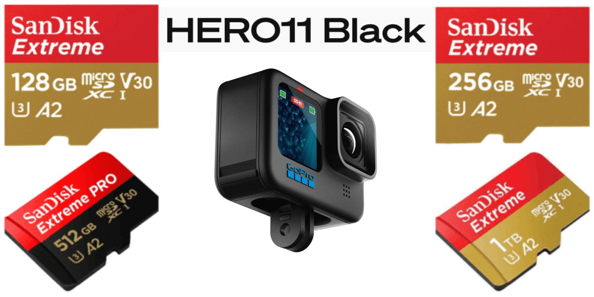 失敗しない！GoPro「HERO11 Black」のmicroSDカードの選び方とおすすめ
