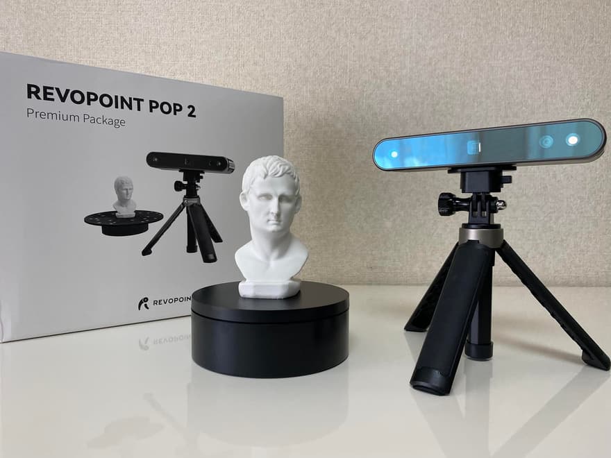 10万円以内で買える】3Dスキャナー「POP 2」の使い方を分かりやすく