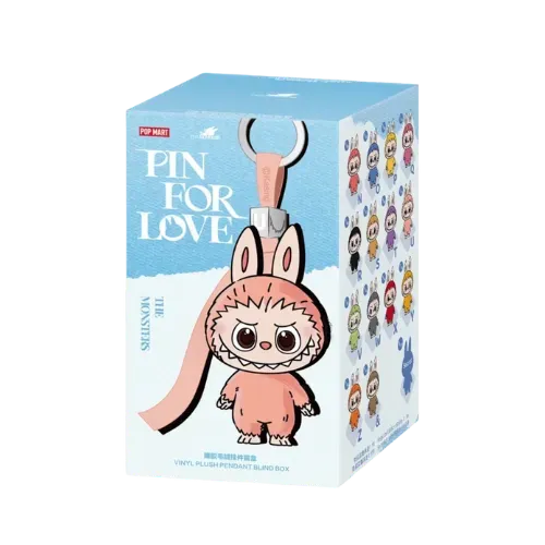 Pop Mart Labubu The Monsters Pin for Love Vinyl N-Z Single Blind