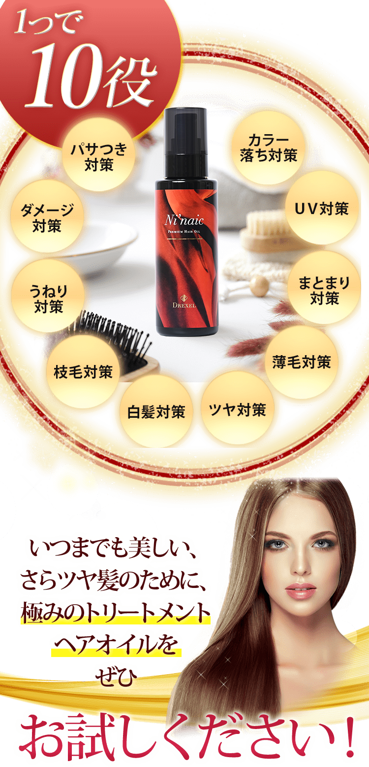 ニネイク（Ni'naic）公式-[DREXEL] |頭皮からケアするヒト型幹細胞培養