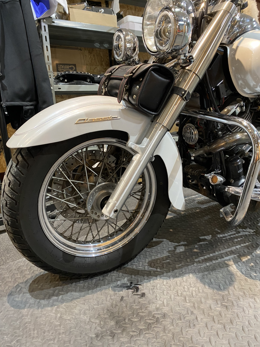 ドラッグスター400クラシック 19inchホイール装着 | Dream Japan