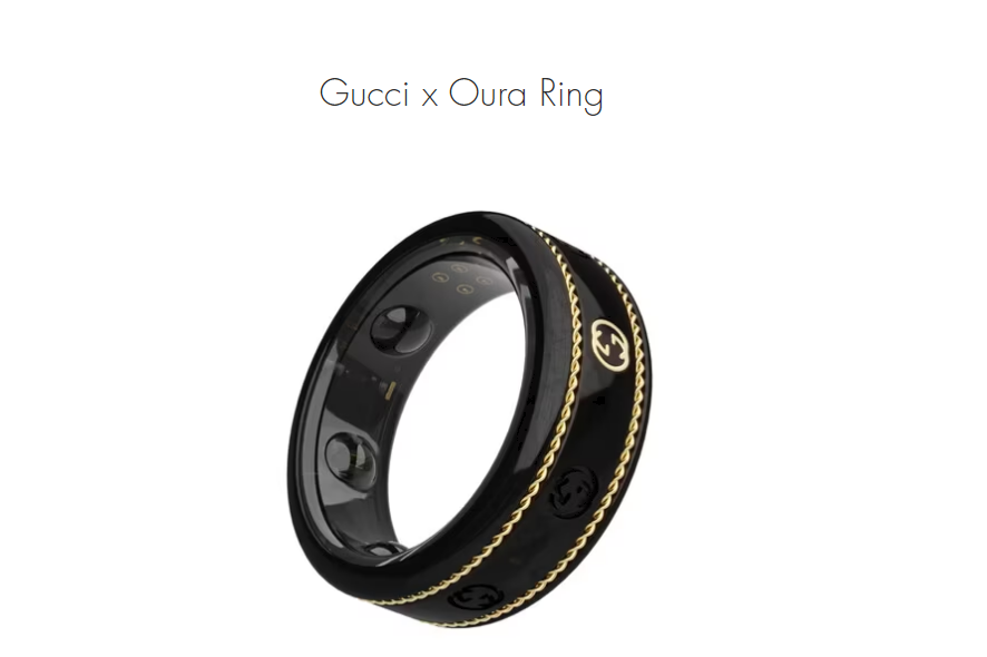 Oura Ringがグッチとコラボ。12万6500円の「Gucci x Oura Ring」発売