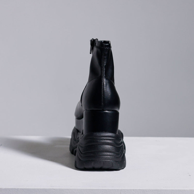 2buy20%OFFクーポン対象】厚底Y2Kハイカットスニーカーブーツ