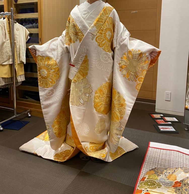 打掛正絹昭和アンティーク品