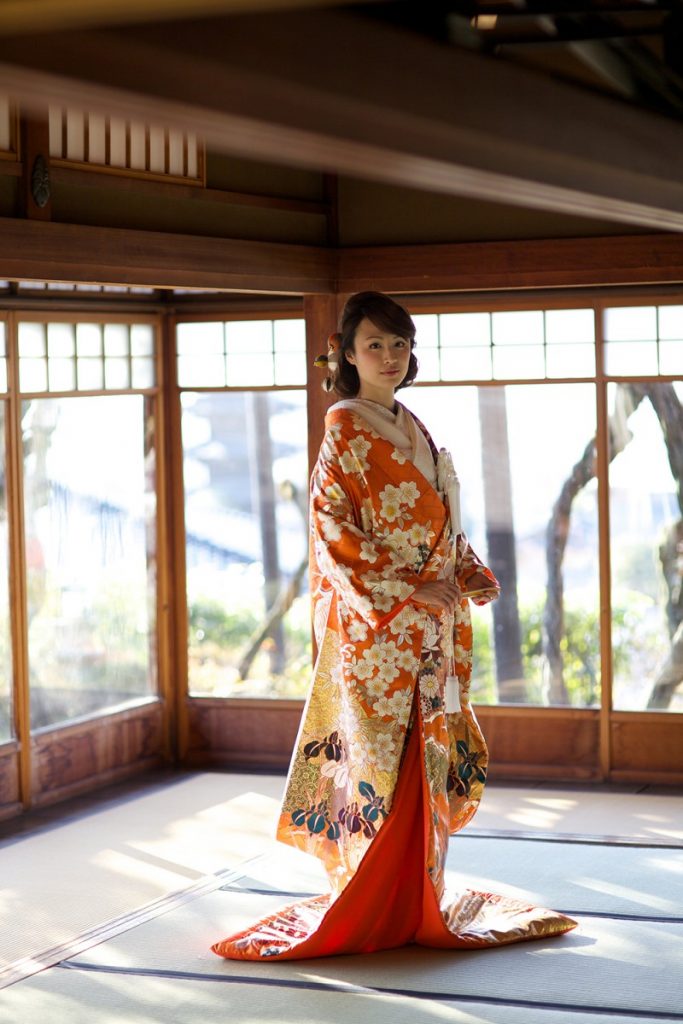 清楚で上品な色打掛をご紹介* | TAGAYA BRIDAL - 京都・大阪・神戸の