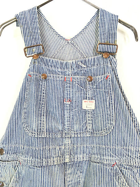 古着 60s USA製 BIG MAC Penneys ヒッコリー デニム ワーク