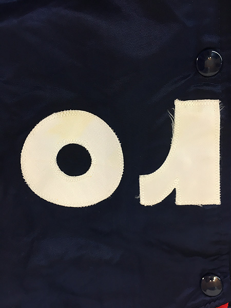 古着 80s USA製 STARTER MLB Houston Astros アストロズ 光沢 サテン