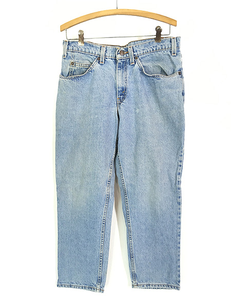 古着 90s USA製 Levi's 550 「HUSKY」 950-0214 ブルー デニム パンツ