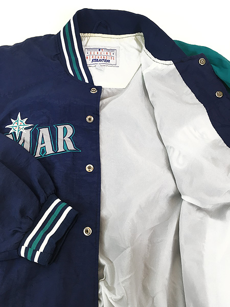 古着 90s STARTER MLB Seattle Mariners マリナーズ ナイロン