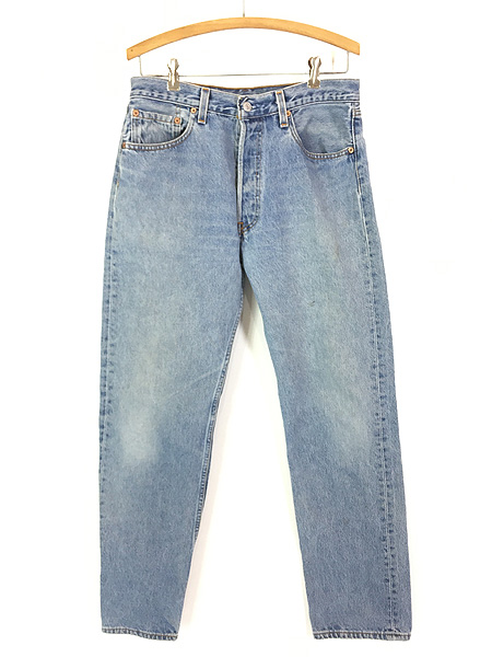 古着 90s USA製 Levi's 501-0193 ブルー デニム パンツ ジーンズ