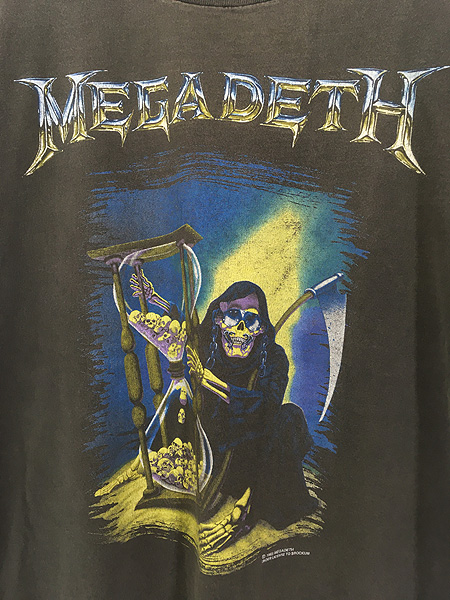 古着 90s USA製 MEGADETH 「Countdown To Extinction」 Vic ヘヴィ