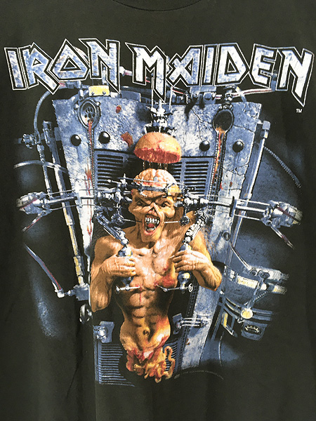 最終売り尽し】古着 90s IRON MAIDEN 「The X Factor」 拷問 ヘヴィ