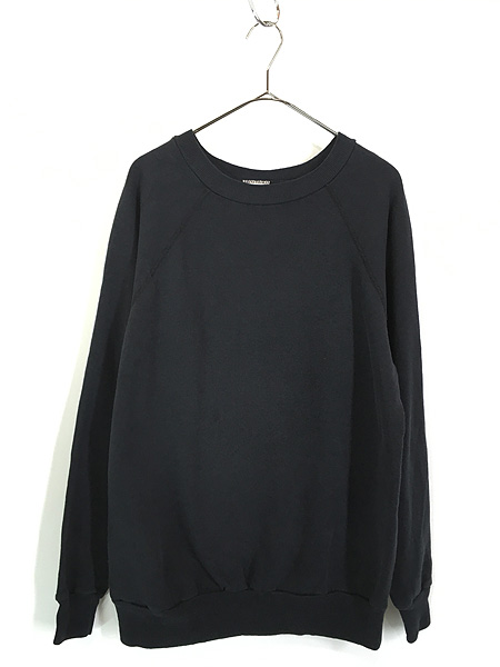 最終売り尽し】古着 90s USA製 Hanes 無地 ソリッド ラグラン アクリル