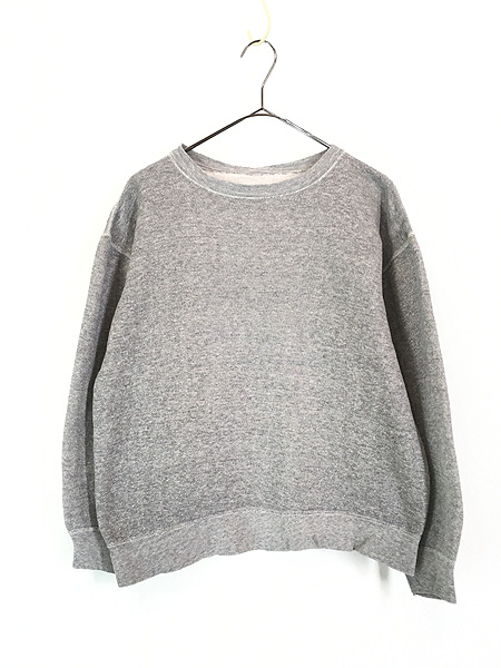 古着 60s 無地 ソリッド 2tone 霜降り セットイン ヴィンテージ