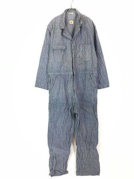 古着 60s Wrangler BLUE BELL 斜めベル ヘリンボーン デニム ワーク