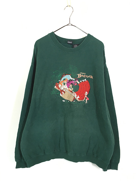 古着 90s USA製 The Flint Stones フリントストーン フェルト パッチ