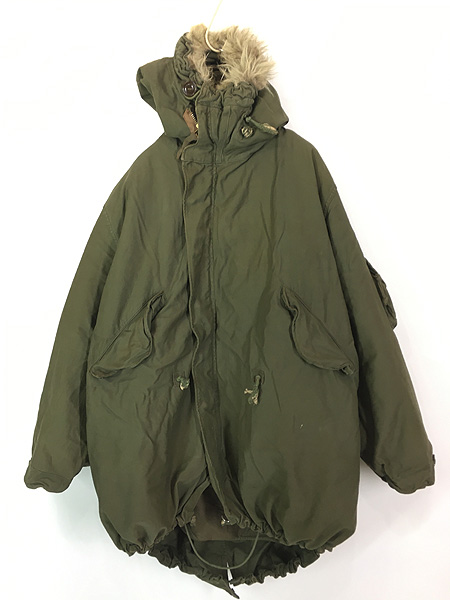 古着 40s 米軍 M-1948 M-48 コヨーテ ファー コットンサテン