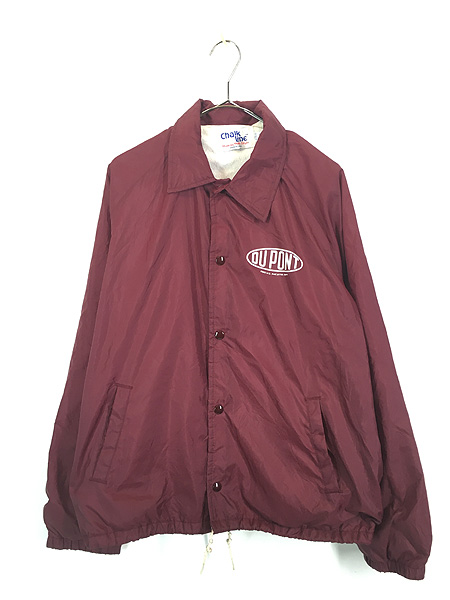 古着 90s USA製 Chalk Line 「DU PONT」 企業 ナイロン コーチ