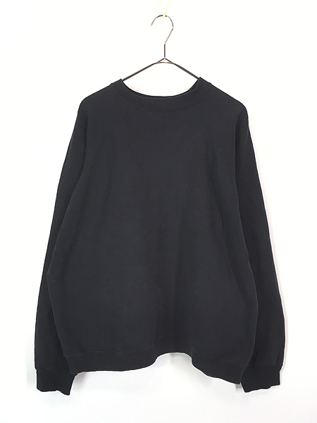 古着 90s USA製 Hanes 無地 ソリッド ラグラン スウェット トレーナー