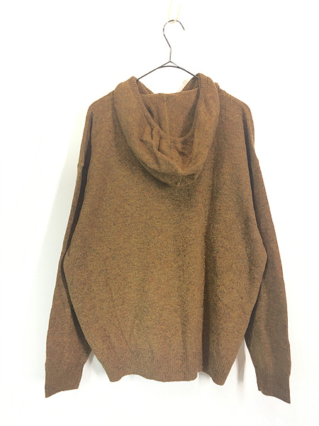 古着 90s GAP 無地 ソリッド ラム ウール ニット パーカー セーター M