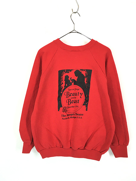 古着 90s USA製 Disney Live on Stage Beauty and the Beast 美女と