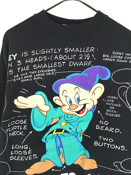 古着 90s Disney 白雪姫 7人の小人 Dopey おとぼけ キャラクター
