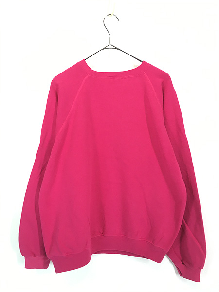 古着 80s USA製 Hanes 無地 ソリッド プレーン ラグラン スウェット