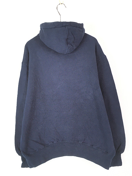 古着 80s USA製 Champion ワンポイント 立ち襟 ストーム ハーフジップ