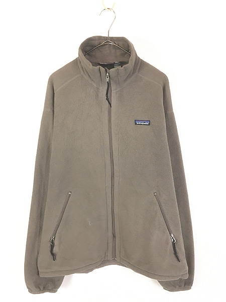 古着 06s Patagonia スナップT シンチラ フリース ジャケット グレー