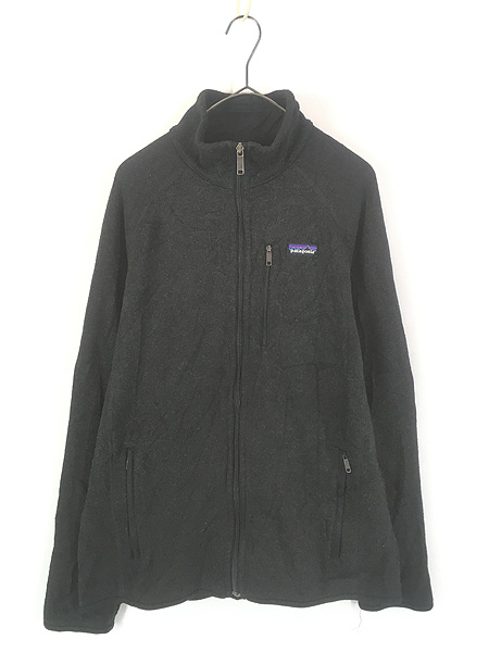 古着 90s Patagonia 「CHAMONIX GUIDE」 無地 ソリッド 肉厚 ウール