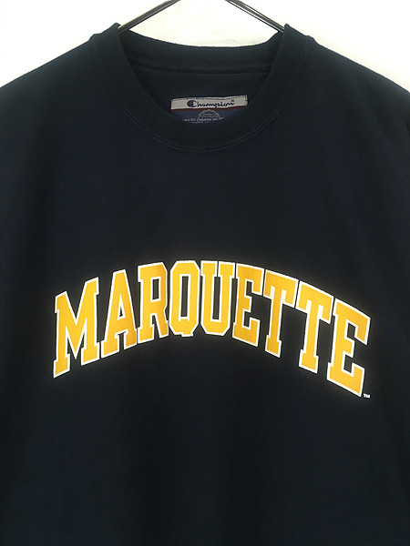 古着 00s Champion Reverse Weave 「MARQUETTE」 リバース スウェット